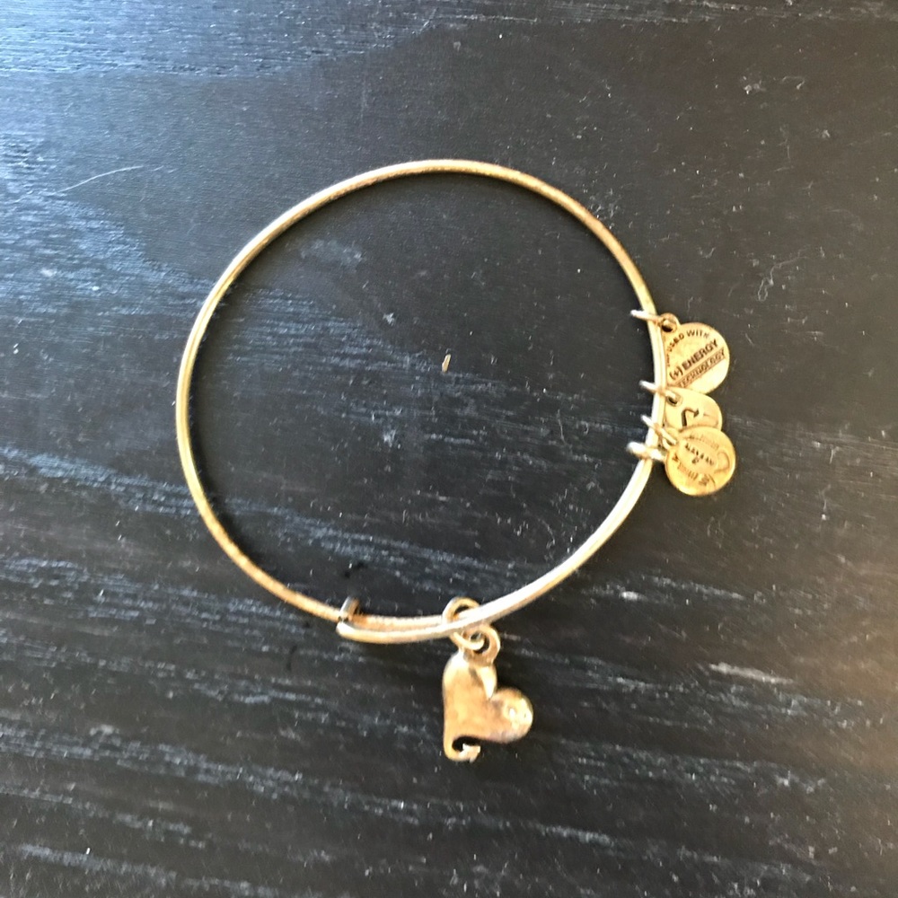 Alex and Ani Cupids heart bracelet